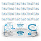 24 Pack Hand Sanitizing Wipes (1728 Count)
