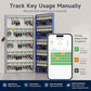 120 Key Lock Box Smart Key Organier Cabinet with Keypad & App for Office
