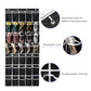35 Pockets Over the Door Shoe Organizer