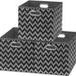 13 Inch Foldable Cube Storage Bins with Handles (3 Count)