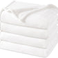 PHF Ultra Soft Fleece Blanket Queen Size, No Shed No Pilling Luxury Plush Cozy 300GSM Lightweight Blanket for Bed, Couch, Chair, Sofa Suitable for All Season, 90" x 90", White