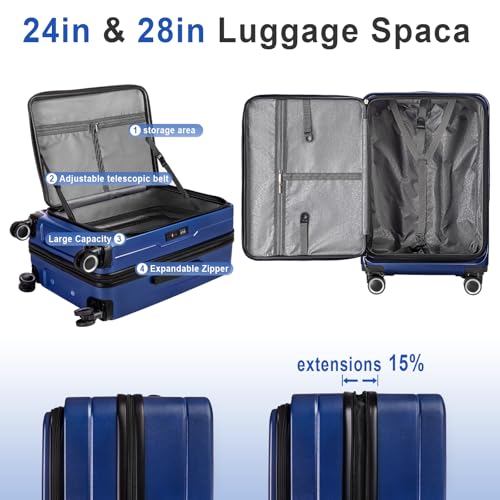 Luggage Sets 3 Piece (3 Count)