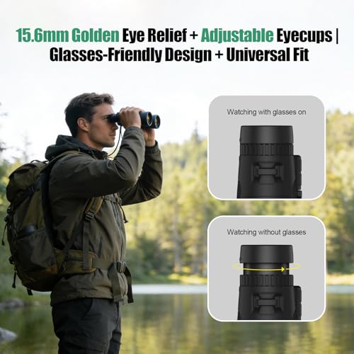 10x42 Binoculars with BAK4 Prism & FMC Coating
