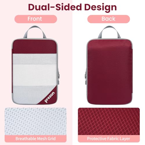 Compression Packing Cubes for Travel (6 Count)