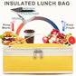 Small Insulated Lunch box Portable Soft Bag Mini Cooler Thermal Meal Tote Kit with Handle for Work & School