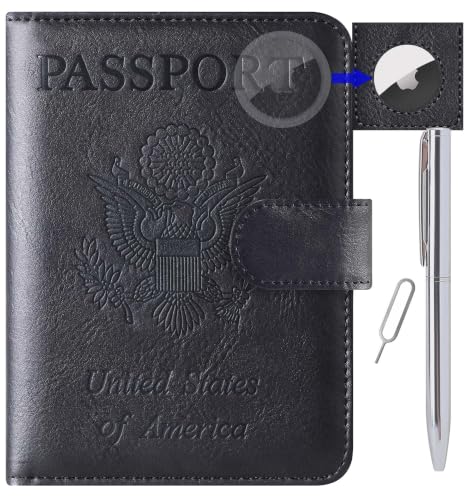 Airtag Passport Holder for Travel