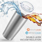 20 oz Tumblers Bulk Stainless Steel Tumbler with Lid (6 Count)