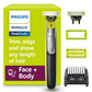 Philips Norelco OneBlade 360 Hybrid Face + Body Trimmer and Shaver