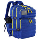 Military Tactical Backpack for Men and Women 45L Army 3 Days Assault Pack Bag Large Rucksack with Molle System Blue Yellow