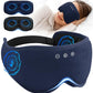 Bluetooth Sleep Mask with 2 Removable 3D Contoured Cup