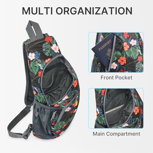 Small Sling Bag for Men Women