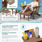 Folding Adjustable Adirondack Chairs with Footrest Set of 2 (2 Count)