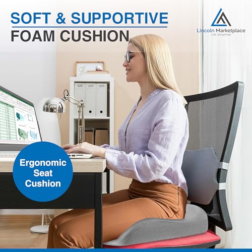 Extra Dense Memory Foam Seat Cushion
