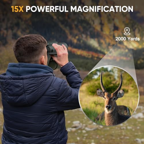 15x50 Binoculars for Adults High Powered