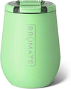 BrüMate Uncork'd 14oz 100% Leakproof Insulated Wine Tumbler | Locking Lid | Insulated Stainless Steel Wine Glass | Perfect For Travel & Outdoors | BPA-Free (Kiwi)