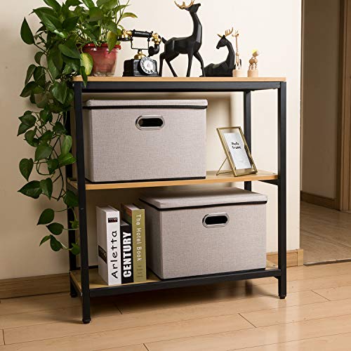Large Foldable Storage Bin with Lid [1