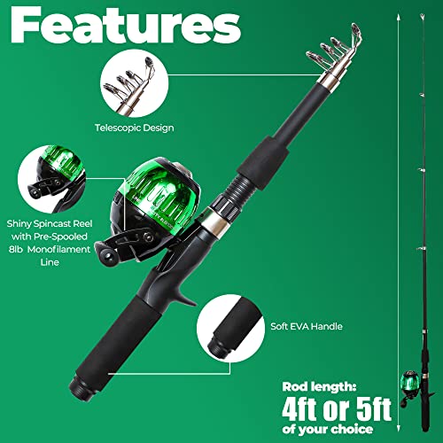 Kids Fishing Pole for Boys