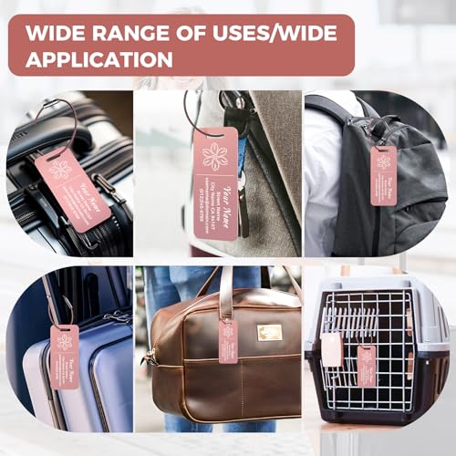 4PCS Personalized Luggage Tag (4 Count)