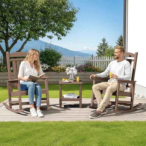 Outdoor Rocking Chair Set of 4 (4 Count)