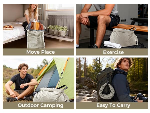 Compression Travel Laundry Bag for Dirty Clothes