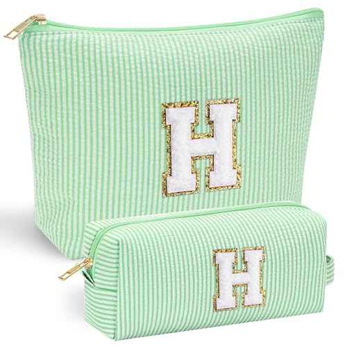 Initial Makeup Bag for Women