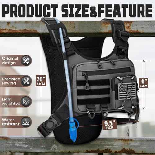 Hydration Vest with 2L Leak