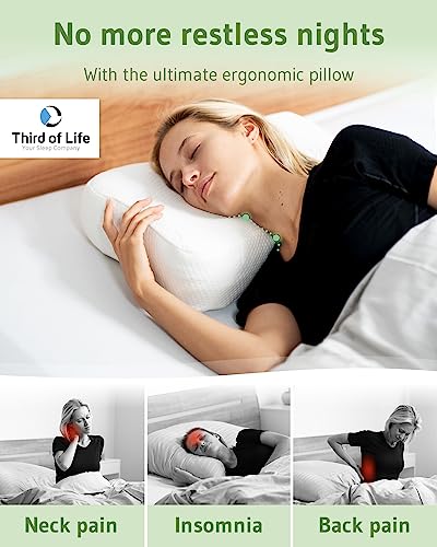 Travel Pillow with Activated Charcoal Memory Foam