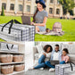 Heavy Duty Extra Large Clear Moving Bags with Strong Zipper Handles (4 Count)