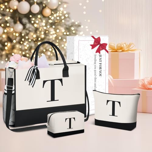 Initial Tote Bag