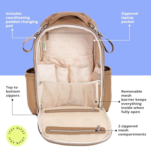 Boss Plus Large Diaper Bag Backpack with 19 Pockets
