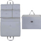 7-in-1 Travel Storage Bag, Foldable Hanging Packing Cube with Compartments for Clothes, Gray