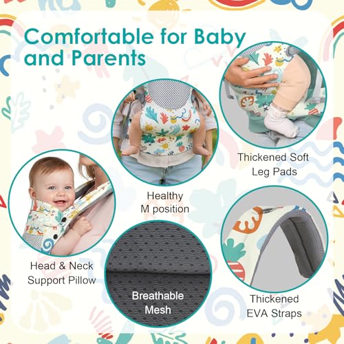 Baby Carrier Breathable Infant Carriers for 7