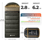 Cotton Flannel XXL Cold Weather Sleeping Bags for Adults Big and Tall