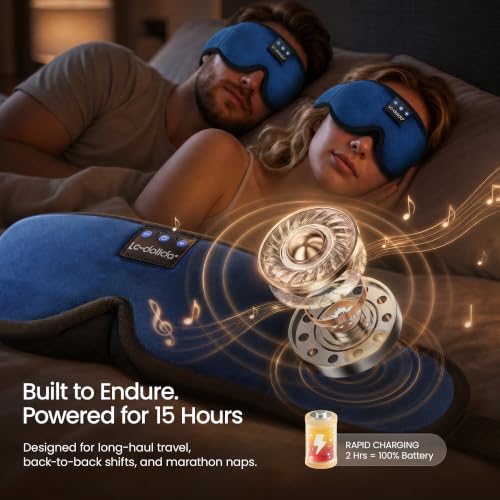 Sleeping Headphones Eye Mask