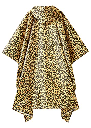 Hooded Rain Poncho for Adults