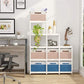 Large Fabric Storage Bins with Handles