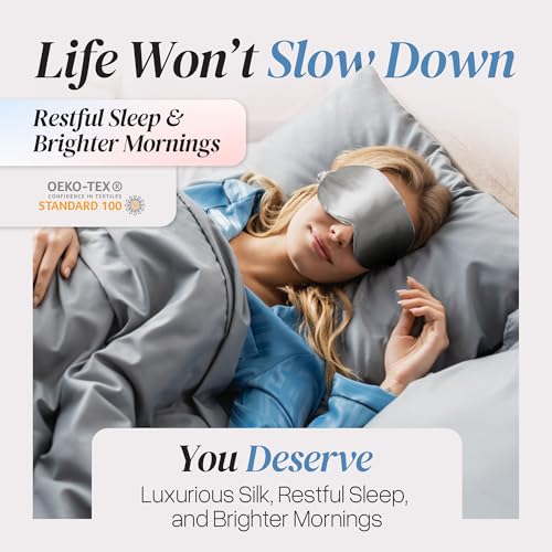 Adjustable Blackout Silk Sleep Mask