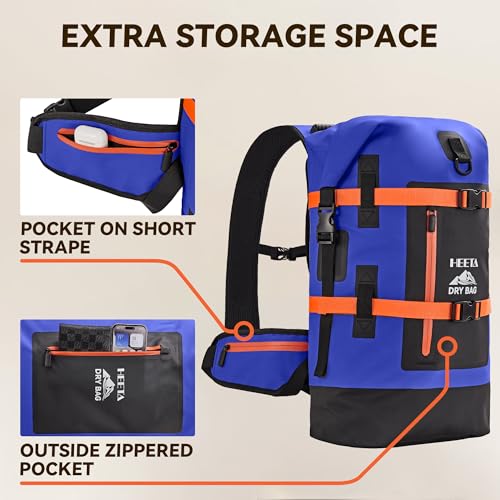 Dry Bags Waterproof Backpack 40L for Men & Women