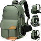 Green Professional Camera Backpack