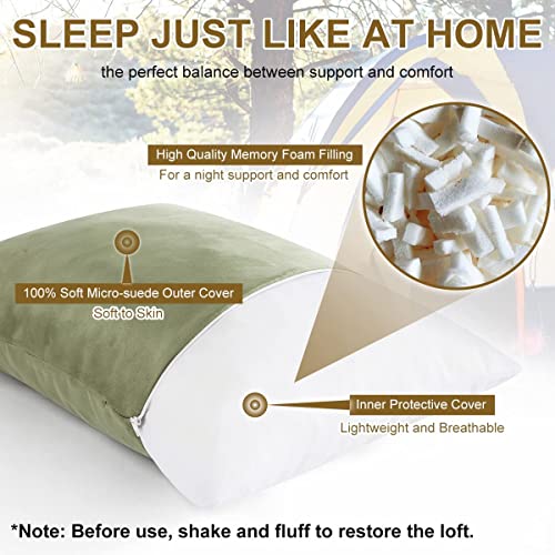 Memory Foam Travel Pillow