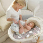 Stretch Fitted Bassinet Sheet Set BROLEX 2 Pack Cradle Sheets for Bassinet Pad (2 Count)