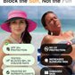 Ponytail Sun Hat for Women with UPF 50+ UV Protection