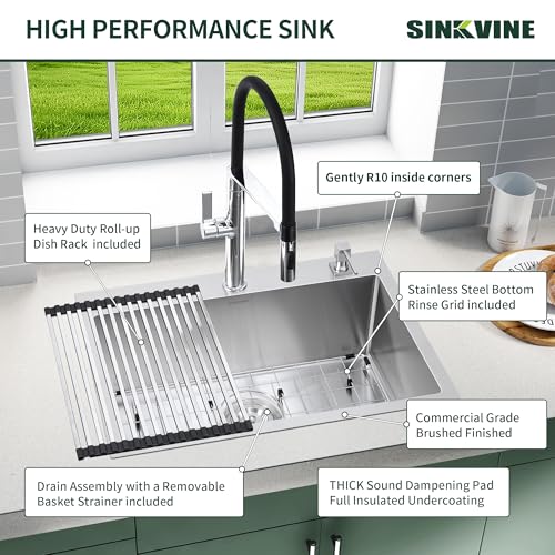 18 Inch Bar Sink Drop