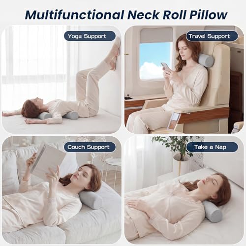 Neck Roll Cervical Pillow for Neck Pain Relief