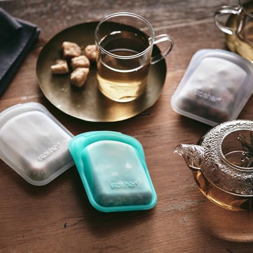 Premium Reusable Silicone Pocket Bags (2 Count)