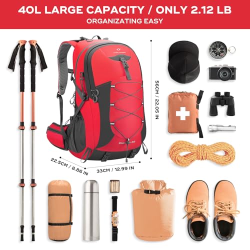 40L Hiking Backpack
