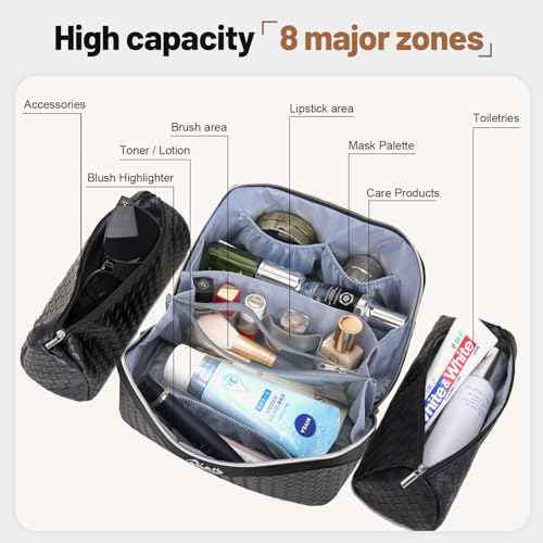 Travel Makeup Bag Cosmetic Bags for Women