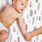 Stretch Fitted Bassinet Sheet Set BROLEX 2 Pack Cradle Sheets for Bassinet Pad (2 Count)