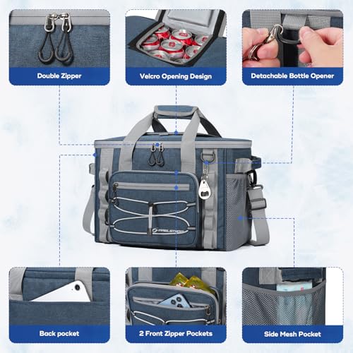 30 Can Leakproof Soft Cooler Bag with Quick Access Opening