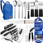 Portable Camping Kitchen Utensil Set (27 Count)